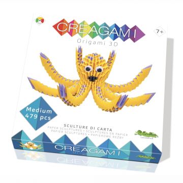 Joc 3D Caracatita Origami Creagami, 479 Piese