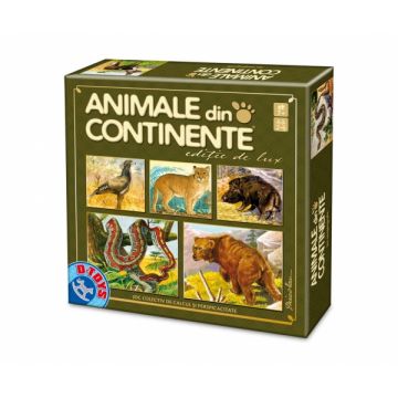 JOC ANIMALE DIN CONTINENTE - editie de lux