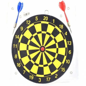 Joc Darts Galben Negru cu sageti