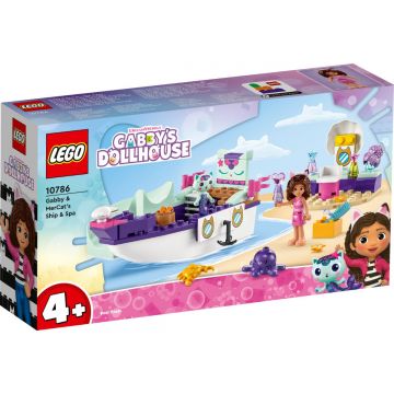 LEGO® Gabbys Dollhouse - Barca cu spa a lui Gabby si a Pisirenei (10786)