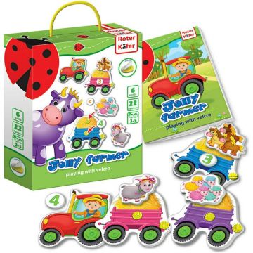 Roter Kafer - Joc educativ Cu velcro Jolly Farmer Roter Kafer - Joc educativ Cu velcro Jolly Farmer