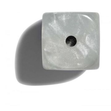 Zaruri perlate albe 16 mm- set 2 bucati