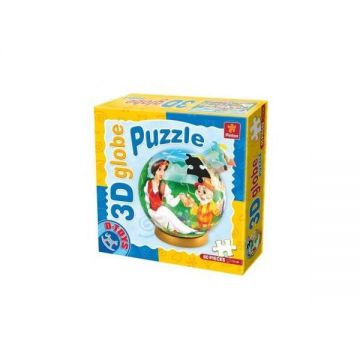 3D Globe Puzzle - Alba Ca Zapada