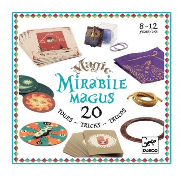 Colectia magica Mirable Magus 20 de trucuri de magie Djeco