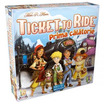 Joc de societate Ticket To Ride Prima Calatorie