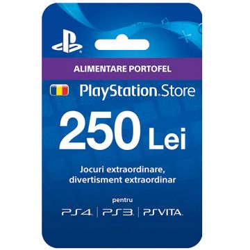 Joc Sony PlayStation Store Card, 250 RON