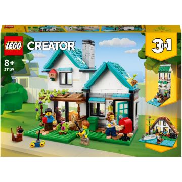 LEGO® Creator 3 in 1 - Casa primitoare 31139, 808 piese, Multicolor
