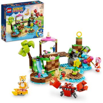 LEGO® LEGO® Sonic - Insula lui Amy pentru salvarea animalelor 76992, 388 piese