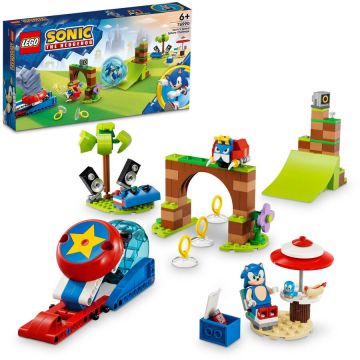 LEGO® LEGO® Sonic - Provocarea cu sfera de viteza a lui Sonic 76990, 292 piese