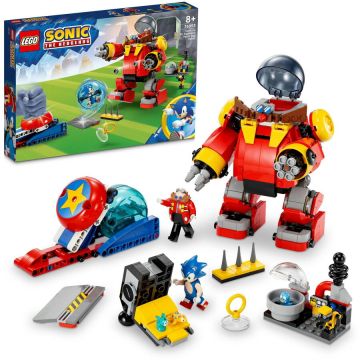 LEGO® LEGO® Sonic - Sonic vs. Robotul Death Egg al Dr. Eggman 76993, 615 piese