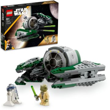 LEGO® LEGO® Star Wars - Jedi Starfighter™ al lui Yoda 75360, 253 piese