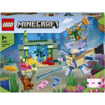 LEGO® Minecraft - Batalia Pazitorilor 21180, 255 piese, Multicolor