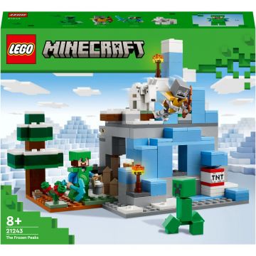 LEGO® Minecraft - Piscurile inghetate 21243, 304 piese, Multicolor