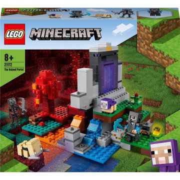 LEGO® Minecraft - Portalul ruinat 21172, 316 piese