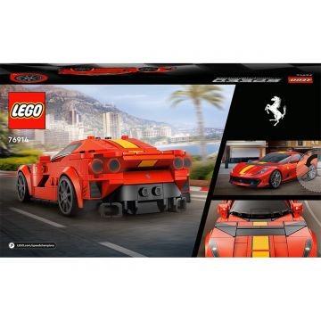 LEGO® Speed Champions - Ferrari 812 Competizione 76914, 261 piese, Multicolor