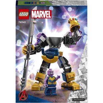 LEGO® Super Heroes - Armura de robot a lui Thanos 76242, 113 piese, Multicolor