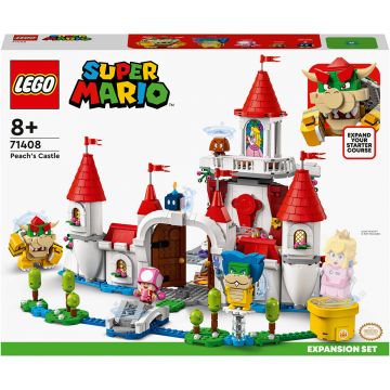 LEGO® Super Mario: Set de extindere - Castelul lui Peach, 1216 piese, 71408, Multicolor