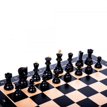 Piese Staunton 7 Zagreb cu tabla negru artar