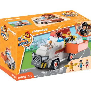 Jucarie Playmobil Duck On Call, Ambulanta, 70916, Multicolor