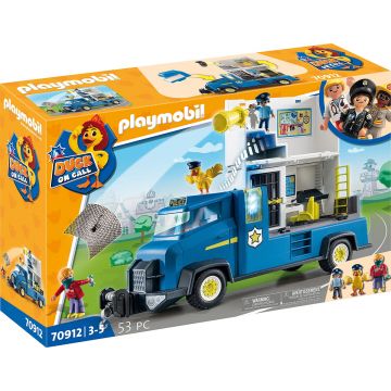 Playmobil Duck On Call, Camion de politie, 70912, Multicolor