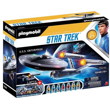 Playmobil Star Trek, Nava stelara Enterprise, 70548, Multicolor