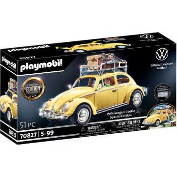 Playmobil Volkswagen, Volkswagen Beetle, 70827, Multicolor