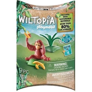 Playmobil Wiltopia Pui de urangutan 71074, Multicolor