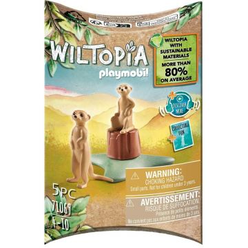 Jucarie Playmobil Wiltopia Suricate 71069, Multicolor