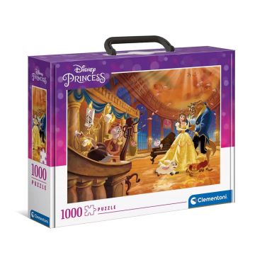 Puzzle 1000 piese Clementoni Disney Frumoasa si Bestia 39676