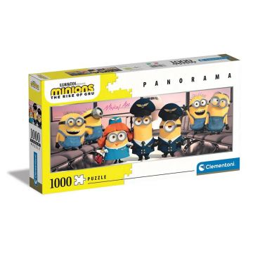 Puzzle 1000 piese Clementoni Panorama Minions 39566