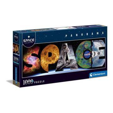 Puzzle 1000 piese Clementoni Panorama Space 39638