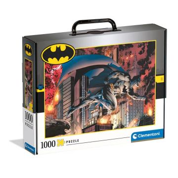 Puzzle 1000 piese in valiza Clementoni Batman 39678