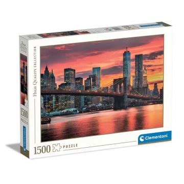 Puzzle 1500 piese Clementoni High Quality Collection East River At Dusk 31693