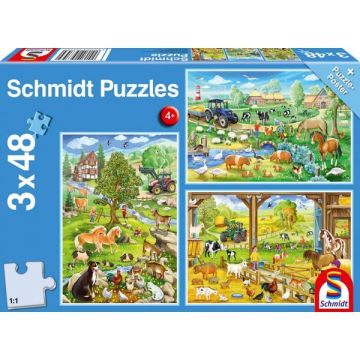 Puzzle 3 in 1. La tara