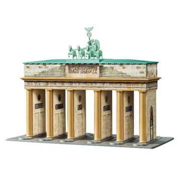 Puzzle 3D, Ravensburger, Poarta Brandenburg, 324 piese, Multicolor