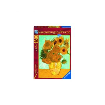 Puzzle adulti Vaza de flori 1500 piese Ravensburger