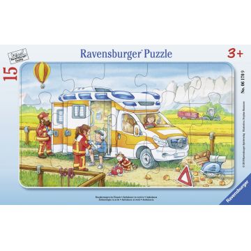 Puzzle Ambulanta 15 piese Ravensburger