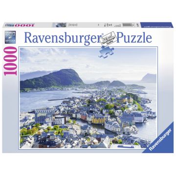 Puzzle copii si adulti Alesund 1000 piese Ravensburger