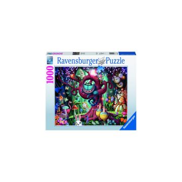 Puzzle copii si adulti Alice in tara minunilor 1000 piese Ravensburger