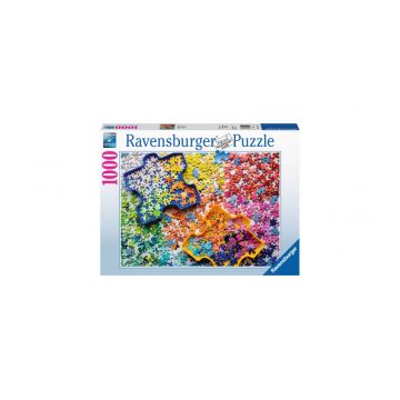 Puzzle copii si adulti paleta puzzle-uri 1000 piese Ravensburger