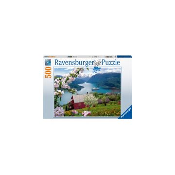 Puzzle peisaj montan 500 piese Ravensburger