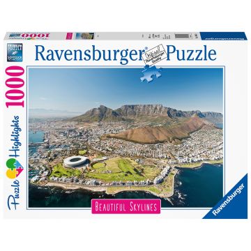 Puzzle, Ravensburger, Cape Town, 1000 piese, Multicolor