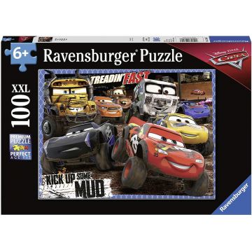Puzzle, Ravensburger, Disney Cars, 100 piese, Multicolor