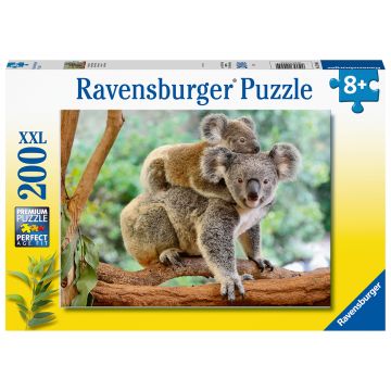Puzzle, Ravensburger, Koala, 200 piese, Multicolor