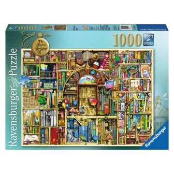 Puzzle, Ravensburger, Libraria Bizara 2, 1000 piese, Multicolor