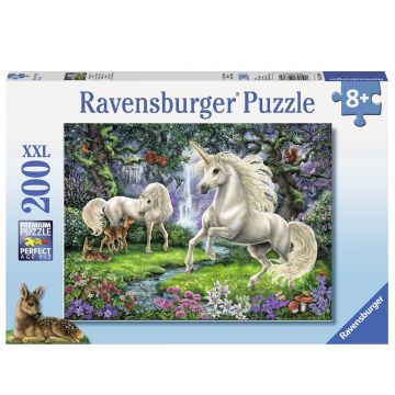 Puzzle, Ravensburger, Unicornii mistici, 200 piese, Multicolor