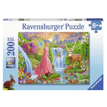 Puzzle, Ravensburger, Zana animalelor, 200 piese, Multicolor