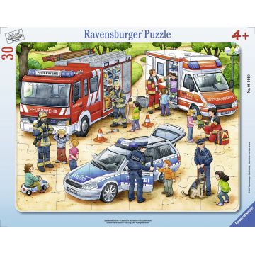 Puzzle tip rama meserii 30 piese Ravensburger