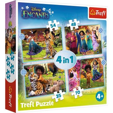 Puzzle Trefl 4In1 Encanto Lumea Magica