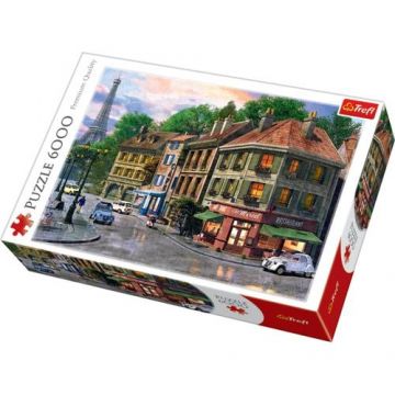 Puzzle Trefl, Strazile Parisului, 6000 piese